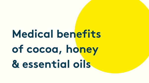 The medicinal benefits of cocoa, honey and essential oils.